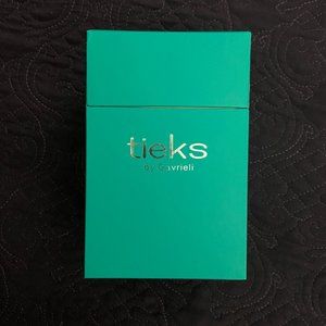 TIEKS - Size 8 - Matte Black with Box